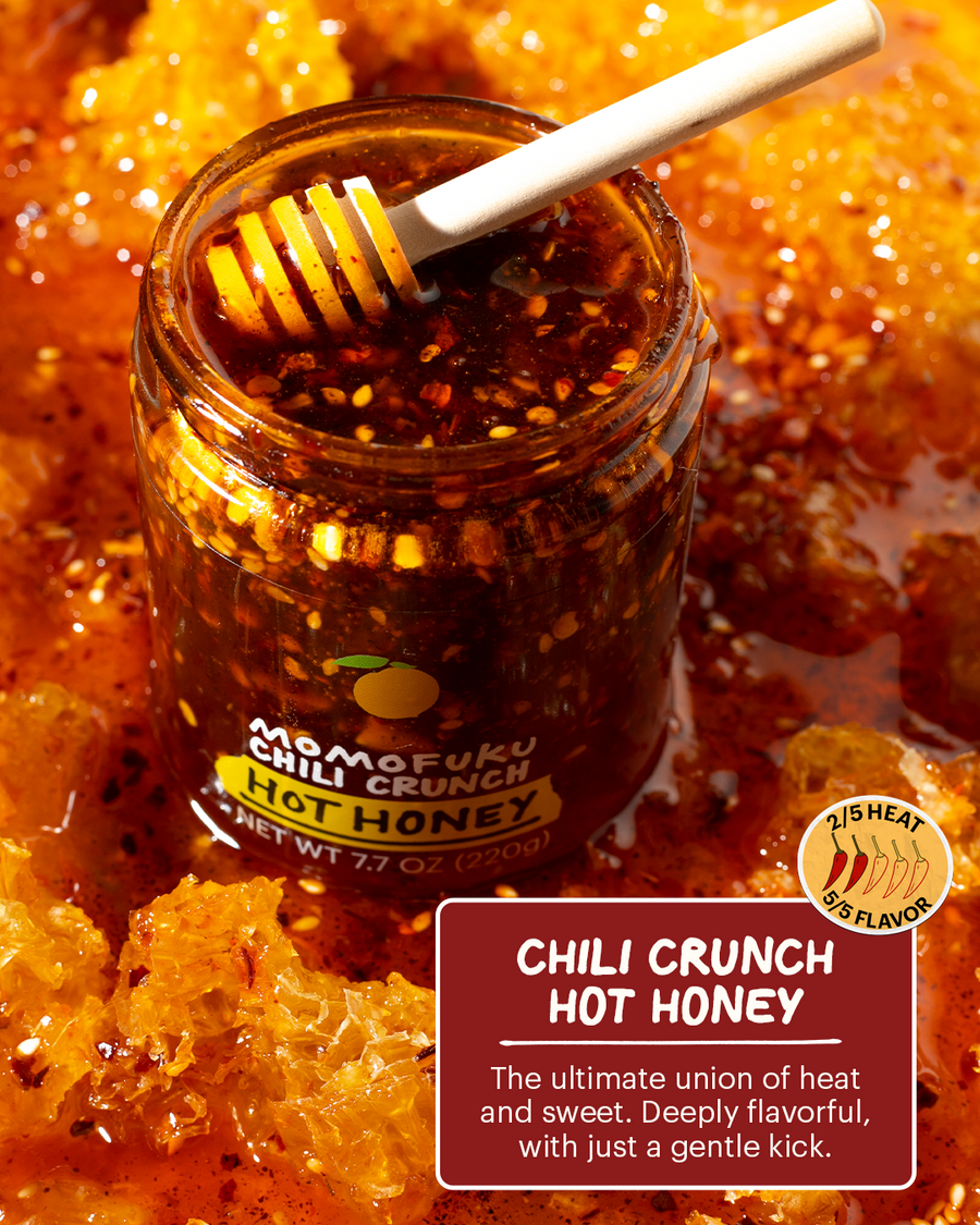 Chili Crunch Hot Honey V0