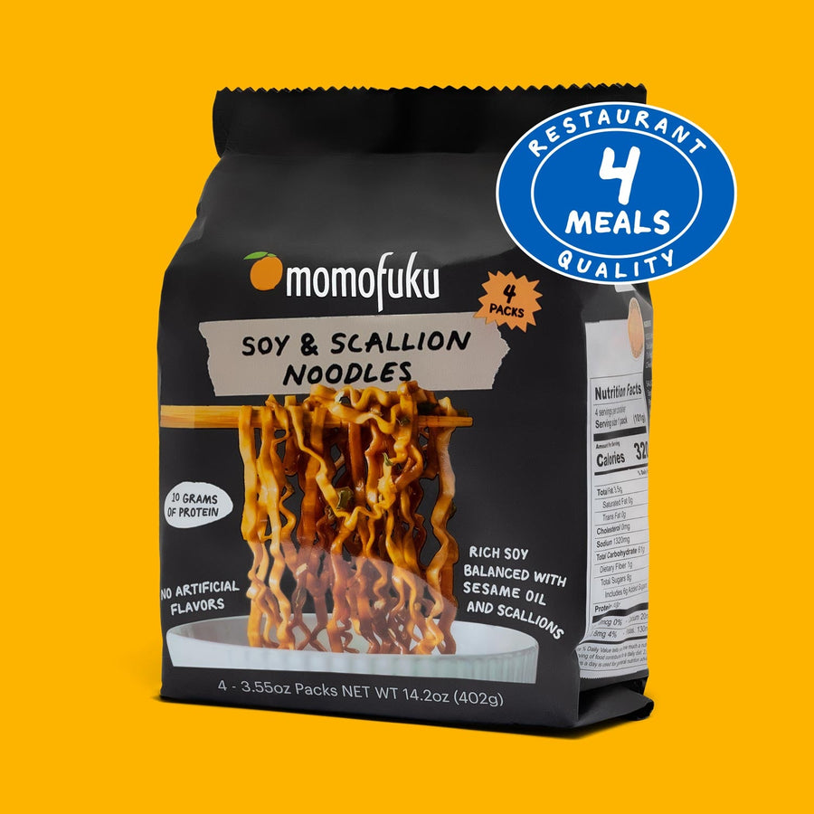 Soy & Scallion Noodles | 4 Packs L0