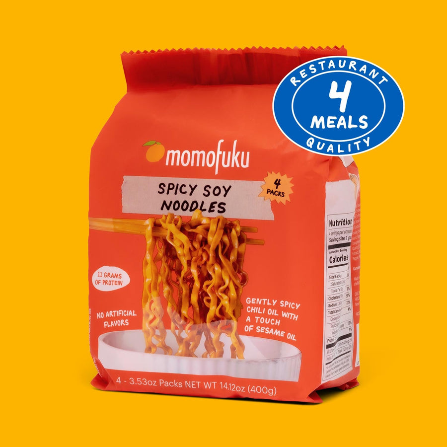 Spicy Soy Noodles | 4 Packs F0